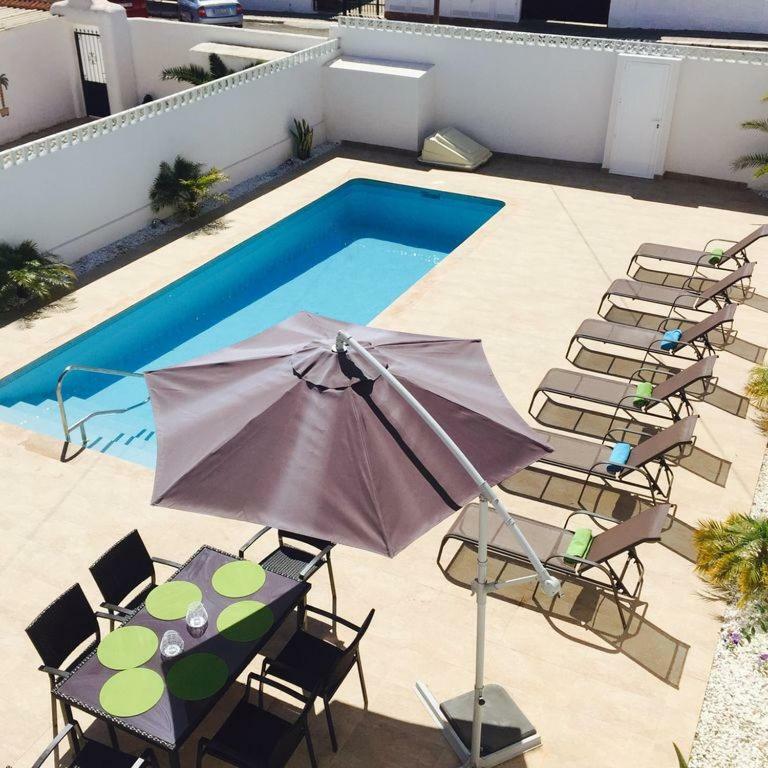 Campoamor Villa & Private Pool, Garden & Roof Terraces Distant Sea Views Orihuela Exteriör bild