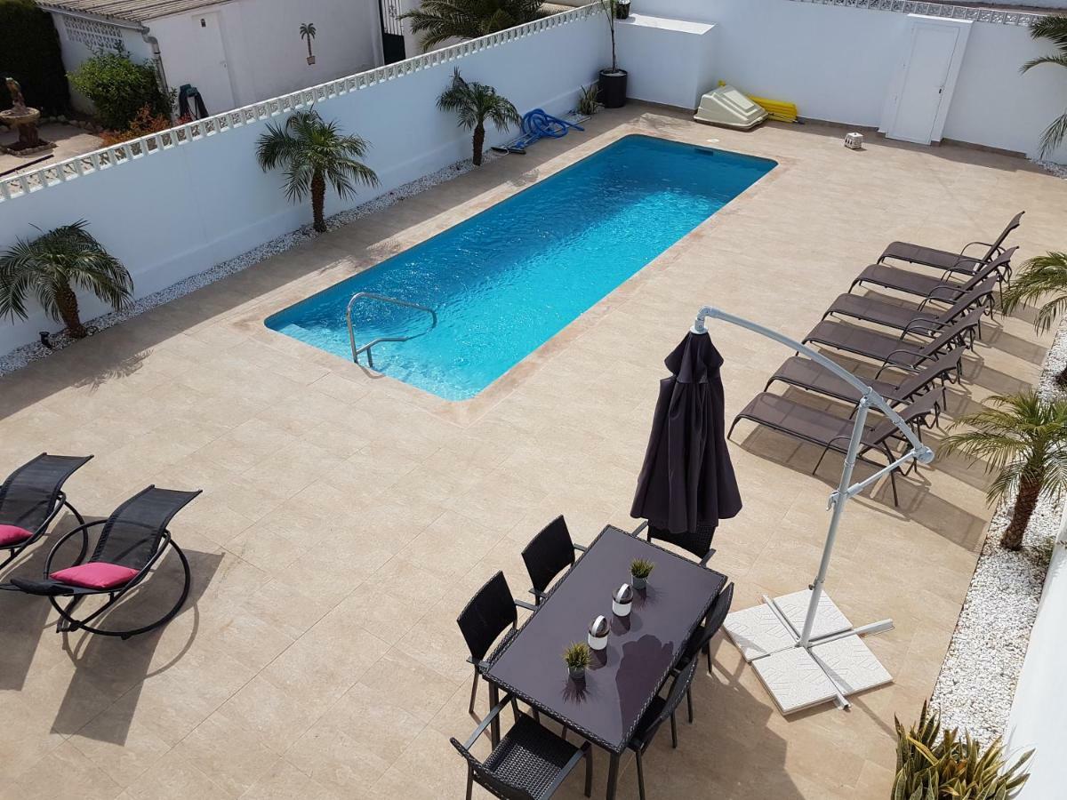 Campoamor Villa & Private Pool, Garden & Roof Terraces Distant Sea Views Orihuela Exteriör bild